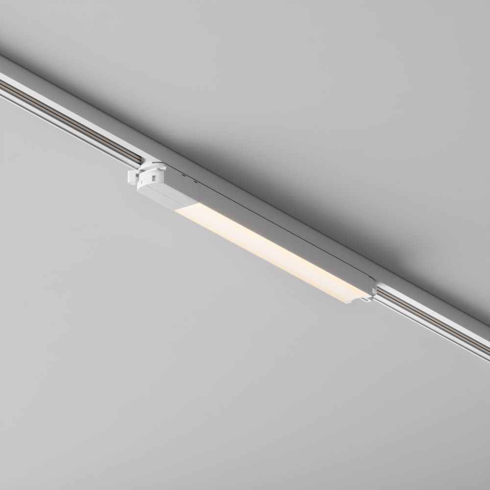 Трековый однофазный светодиодный светильник Maytoni Unity BASIS TR000-1-12W3K-W