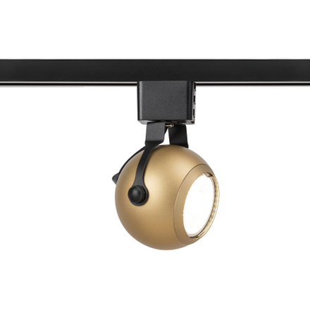 Трековый светильник однофазный ЭРА TR35-GU10 MG под лампу GU10 матовое золото