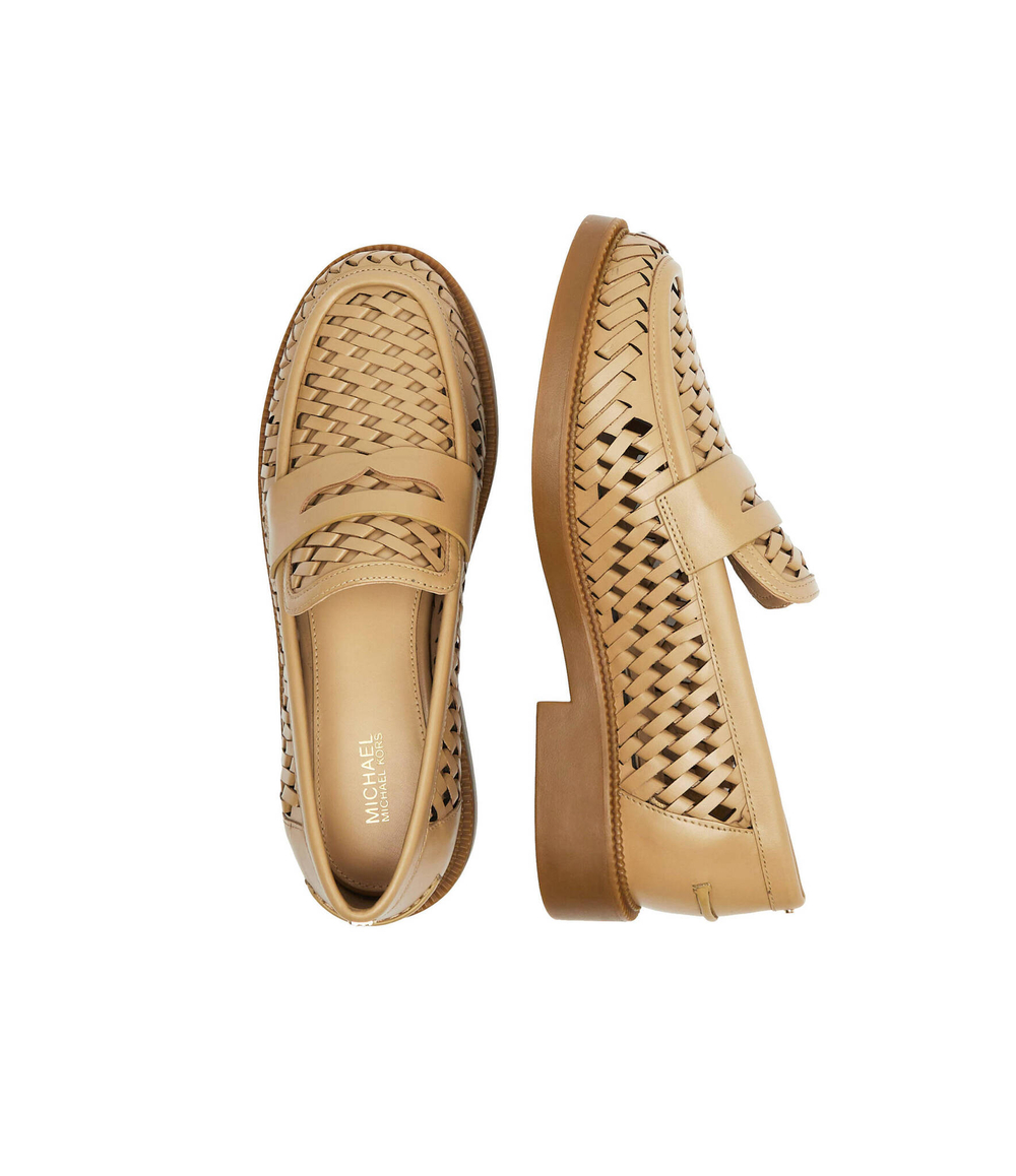 Кожаные лоферы eden Michael Kors - коричневый(40T4EDMP3L)