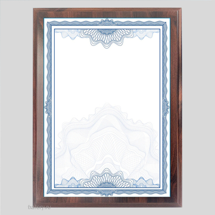 Плакетка для награждения победителей. Макет 6825223