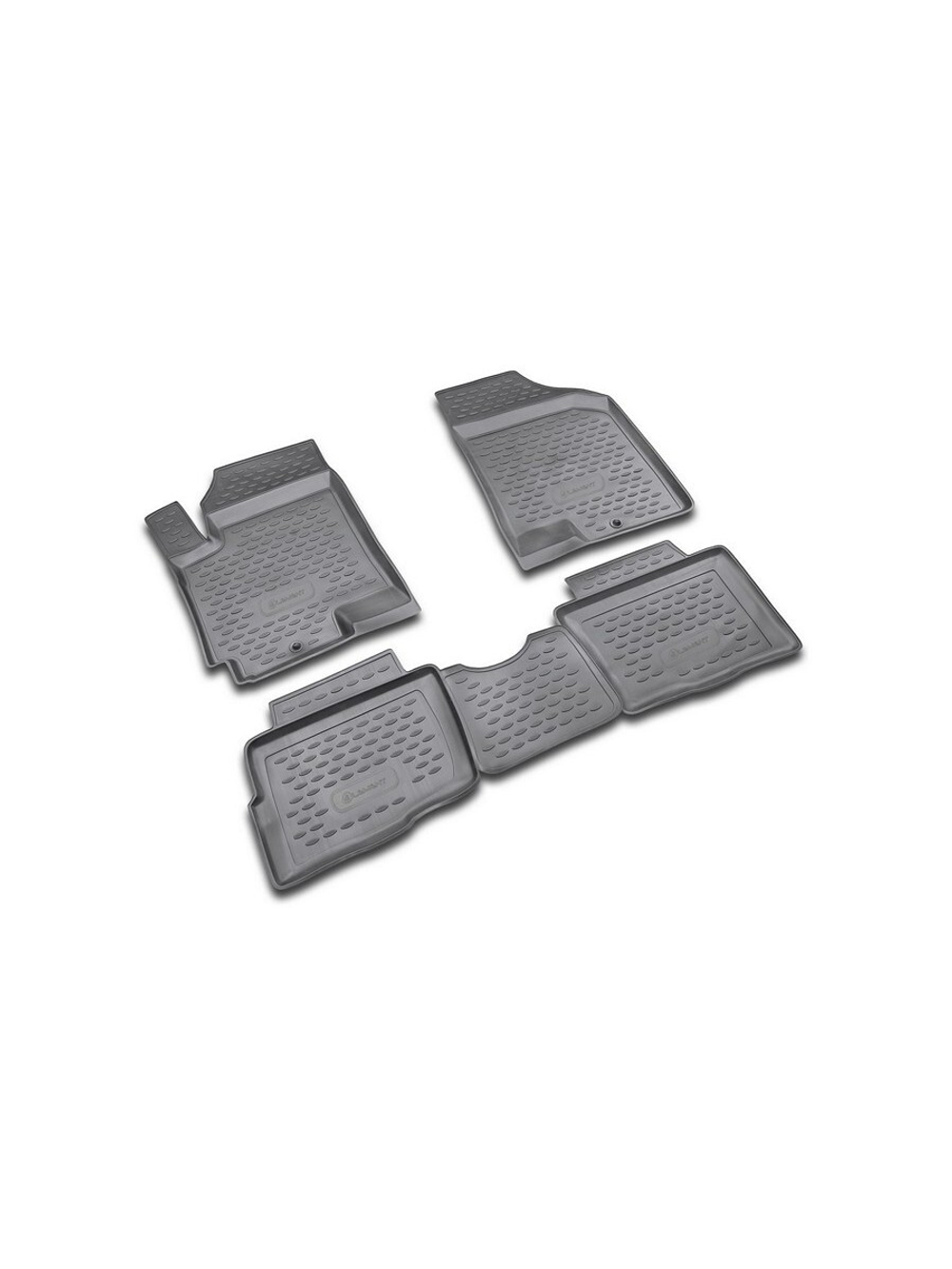 Коврики в салон для KIA Soul (I) 2008-2014, 4 шт. (полиуретан) NLC.25.25.210