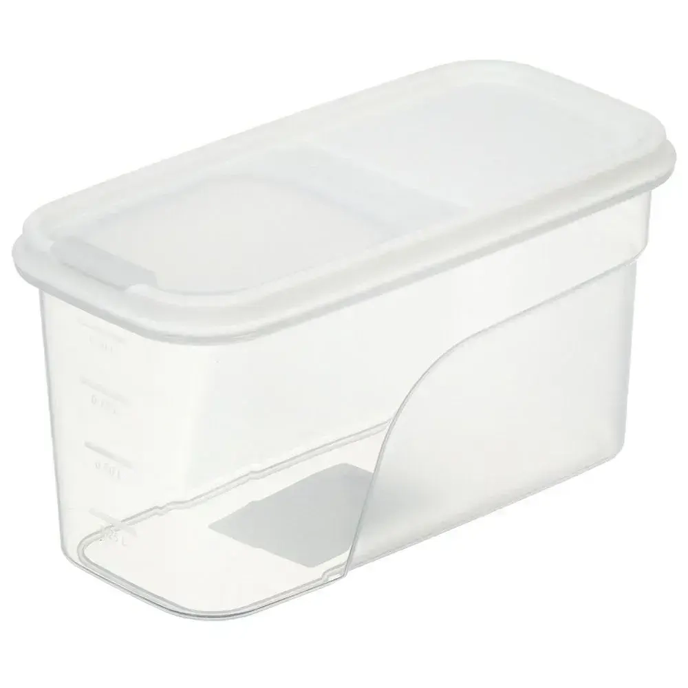 Контейнер для сыпучих продуктов 1,2л (белый)