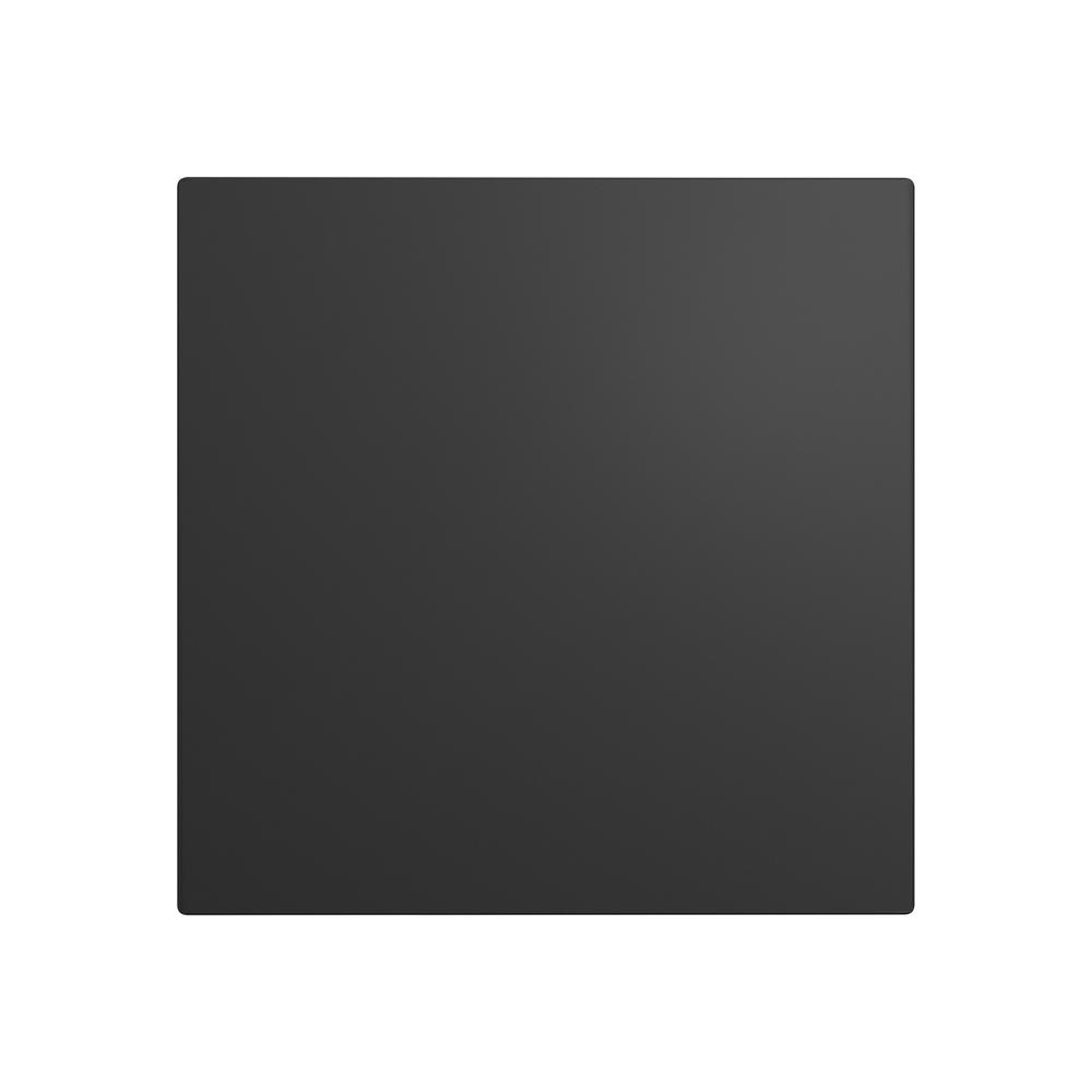 Панель AEON D100/125 175х175 пластик Matt black DICITI