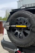 Крепление запасного колеса с фонарем для Toyota Land Cruiser Prado 250 LC250 2024+ Тойота крузер крузак Калитка запаски запаска