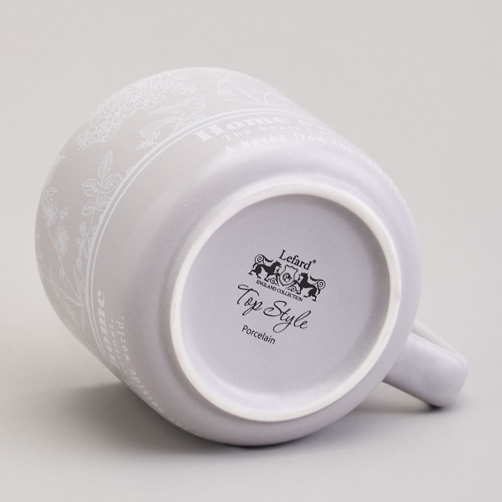 КРУЖКА LEFARD 400МЛ С БАМБУКОВОЙ КРЫШКОЙ "LOVING FAMILY" 9.6*8CM