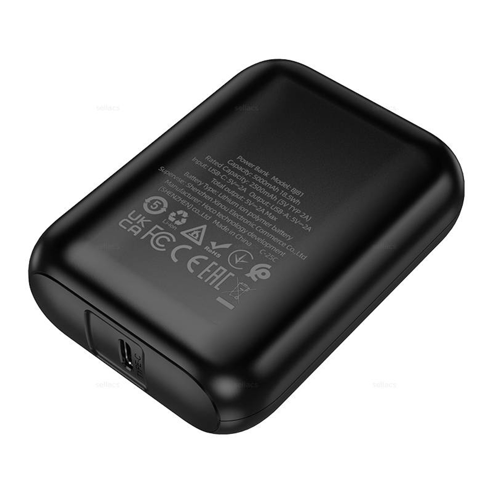 Портативный аккумулятор Borofone BJ81 5000mAh PD20W (black)