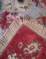 Гобеленовая скатерть Акварельные пионы 160х200 см