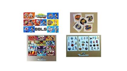 Набор наклеек Бейблэйд Берст в подарок