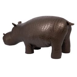 Банкетка Пуф Бегемот Коричневый малый