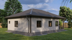 Проект Дома 75 кв. м К-45