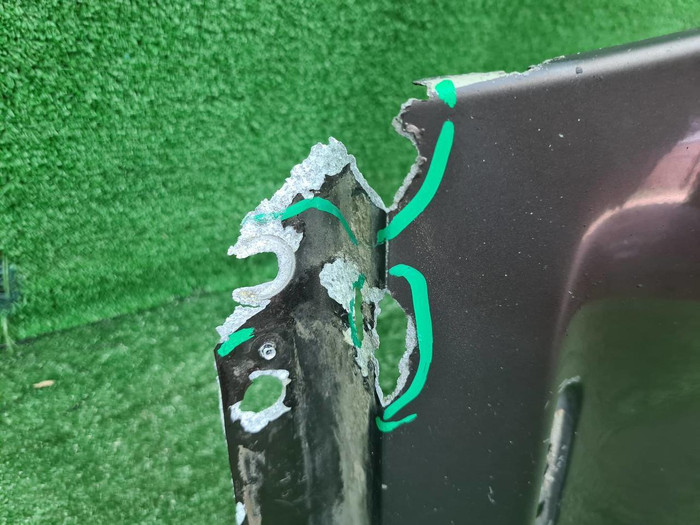 Крыло переднее левое Mercedes S w221 (2005-2013)