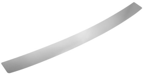 Накладка на задний бампер Rival для Hyundai Tucson III рестайлинг 2018-2021, нерж. сталь, NB.2313.1