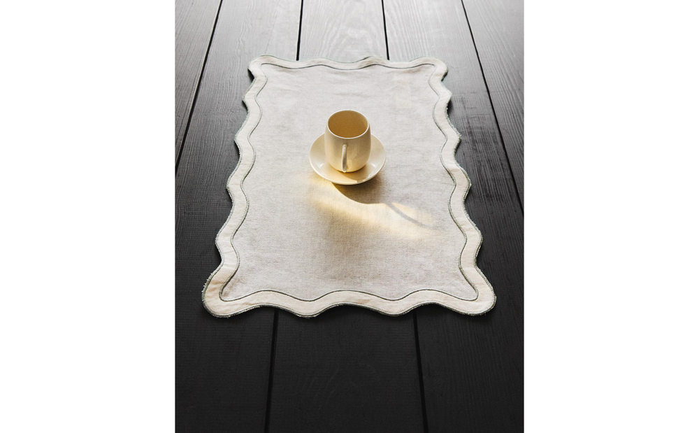 Zara Home сервировочная салфетка из смесовой ткани, 50 35 см · 7231/023