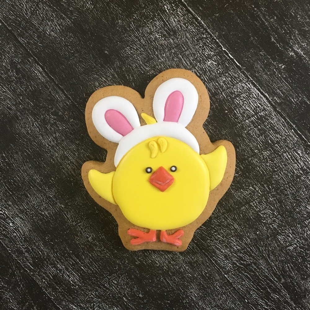 Цыпленок №14 с ушками зайки