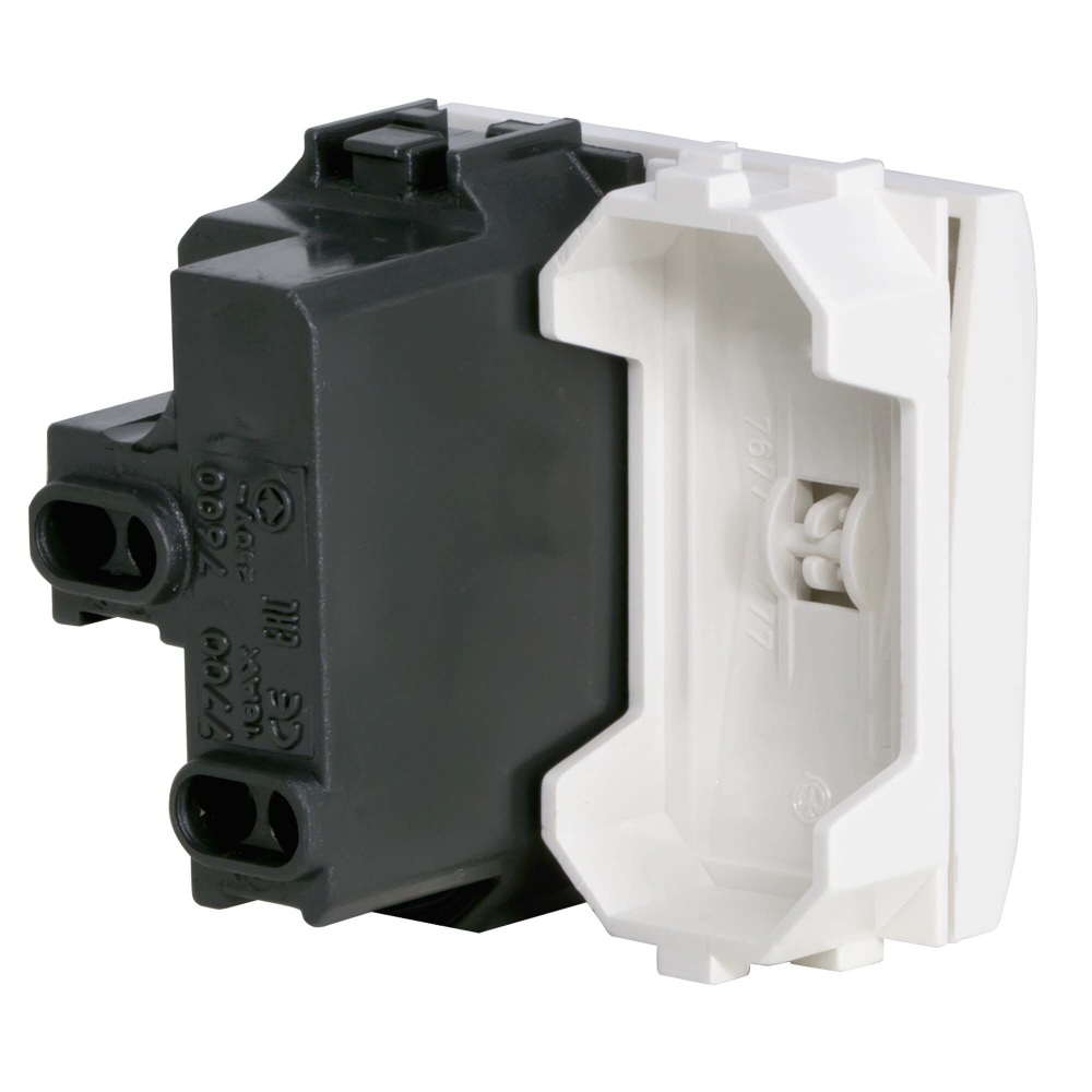 Выключатель, белый, 2мод. DKC