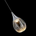 Подвесной светильник MD24001004-1A chrome/clear