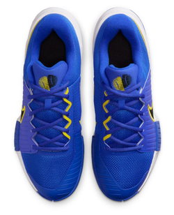 Мужские кроссовки теннисные Nike Zoom GP Challenge Pro - racer blue/black/white/lightening