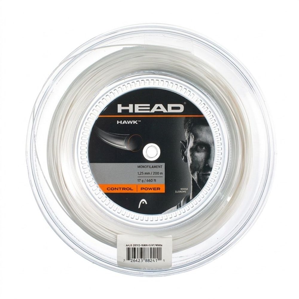 Струны для тенниса HEAD HAWK  В нарезке (1 натяжка) 12.2 м