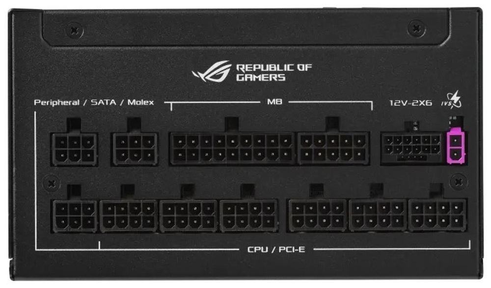Блок питания ASUS ROG STRIX 1200W Platinum, ROG-STRIX-1200P-GAMING 1200 Вт