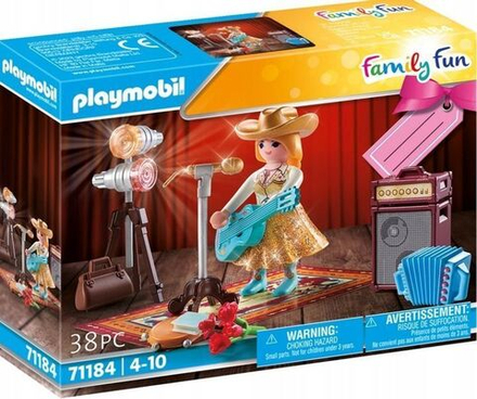 Конструктор Playmobil Family Fun Кантри-певица для всей семьи 71184