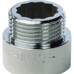 Удлинитель STOUT хромированный 3/4"x15 мм ВР/НР