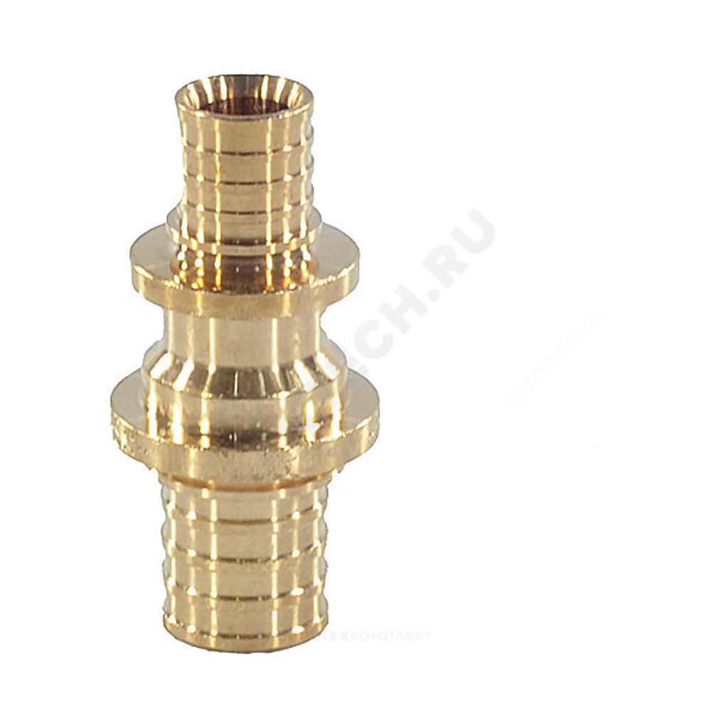 Муфта для PE-X труб аксиальная бронза Дн 20х16 переходная RAUTITAN PLATINUM RX Rehau 13777181001