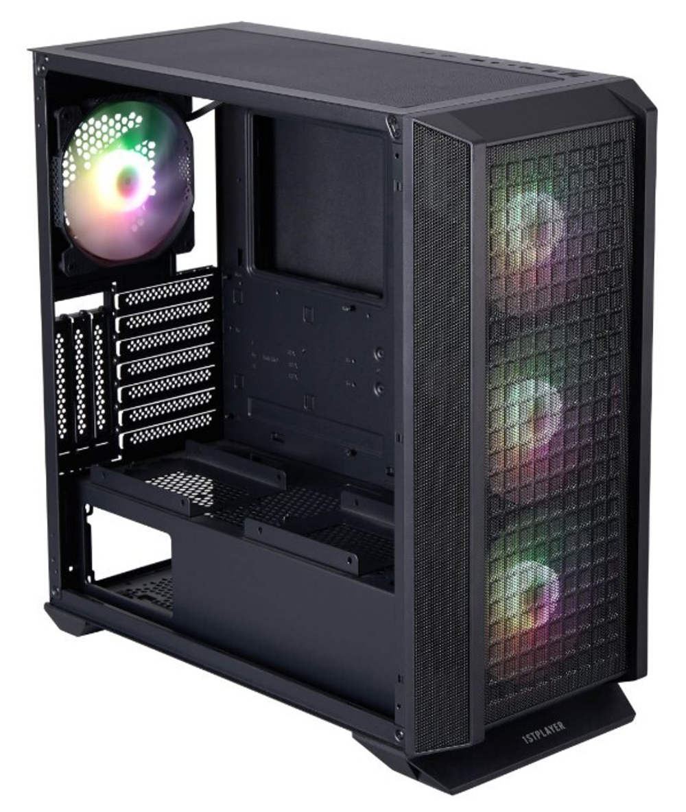 Корпус eATX 1STPLAYER PS8MX-BK-4F