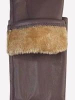 перчатки кожаные зимние теплые с подкладкой