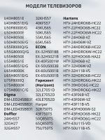 Пульт Универсальный для ПДУ DEXP HI ВИТЯЗЬ TELEFUNKEN ERISSON ГОРИЗОНТ AN-1603