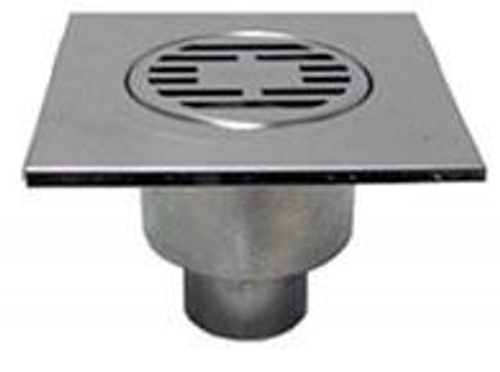 Трап НЕРЖ 15х15 ПРЯМОЙ  ViEiR  (40/1шт)