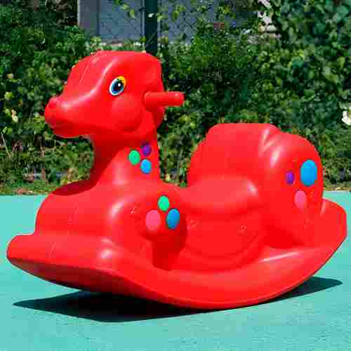 Качалка балансир Для Помещений «Оленёнок» Красный