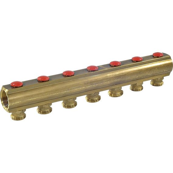 Коллектор Giacomini с отсечными клапанами 1 x 3/4E /7, R553SY047 купить в Москве и Московской области по низкой цене с доставкой по России — (3) Коллектор Giacomini с отсечными клапанами 1 x 3/4E /7, R553SY047 — (3)