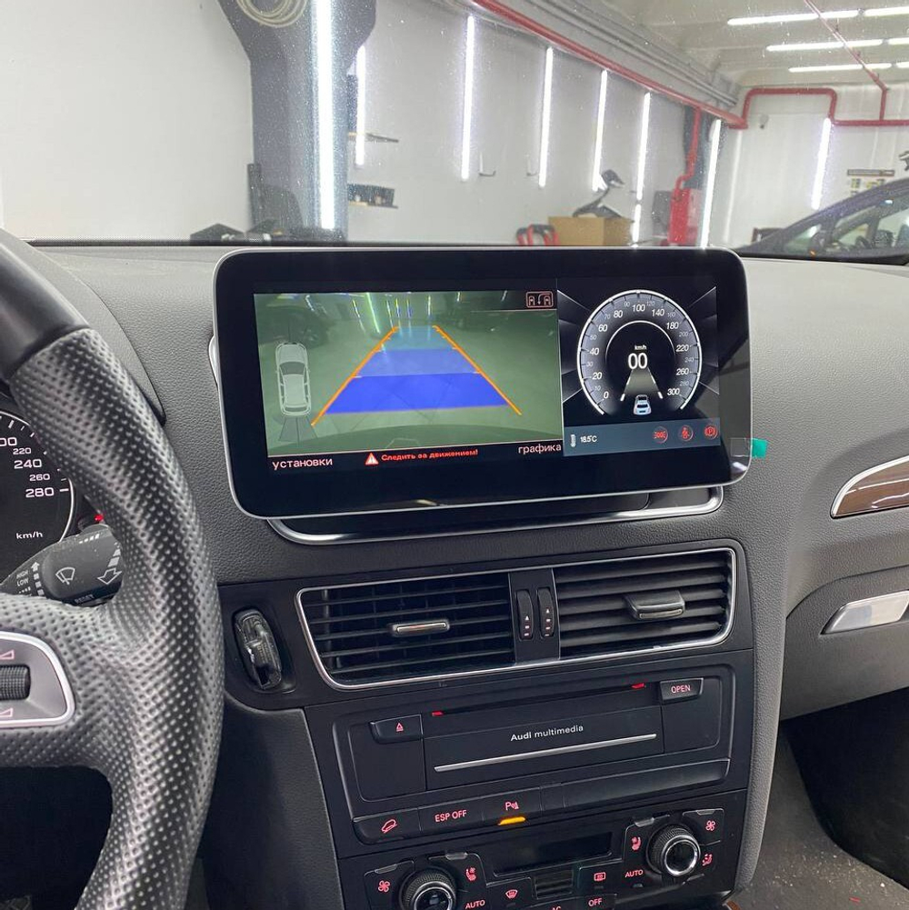 Магнитола Audi Q5 2008-2016 ( с джойстиком MMI 3G) - Radiola RDL-8202MMI L монитор 10.25" на Android 13, 8Гб+128Гб, CarPlay, 4G SIM-слот