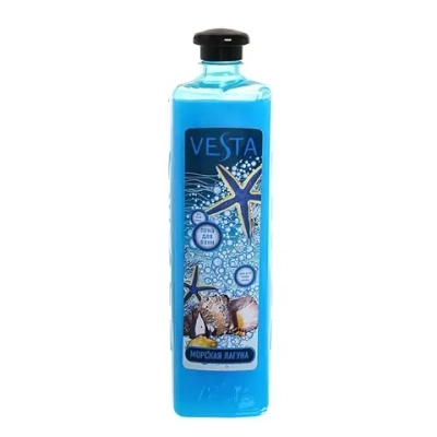Пена для ванны Веста Морская лагуна 1 л.