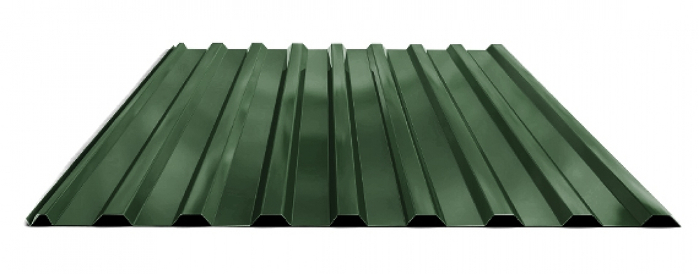 Профнастил НС20 RAL 6005 1,15*4,00 м