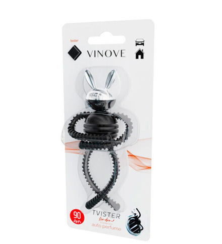 Ароматизатор для автомобиля VINOVE TVISTER/ черный/ LONDON/ ЛОНДОН