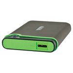 Внешний жесткий диск TRANSCEND StoreJet 1TB, 2.5", USB 3.0, зеленый, TS1TSJ25M3G, TS1TSJ25A3K
