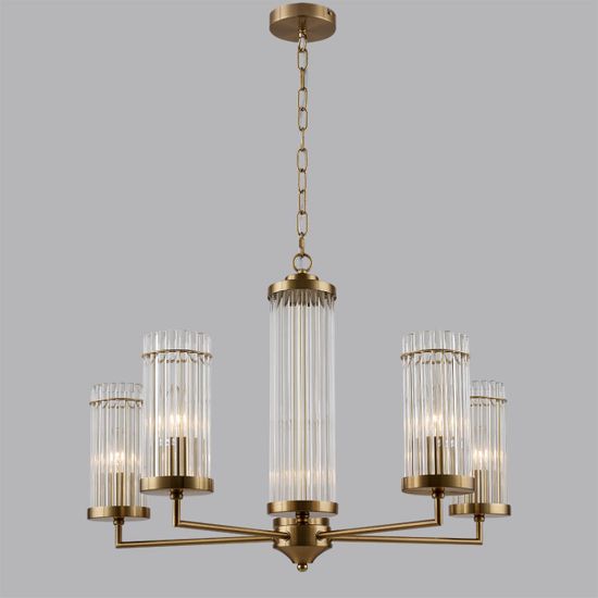 6527/5 CLASSI LN23 32 латунь Люстра E14 5*40W 220V ELLOW