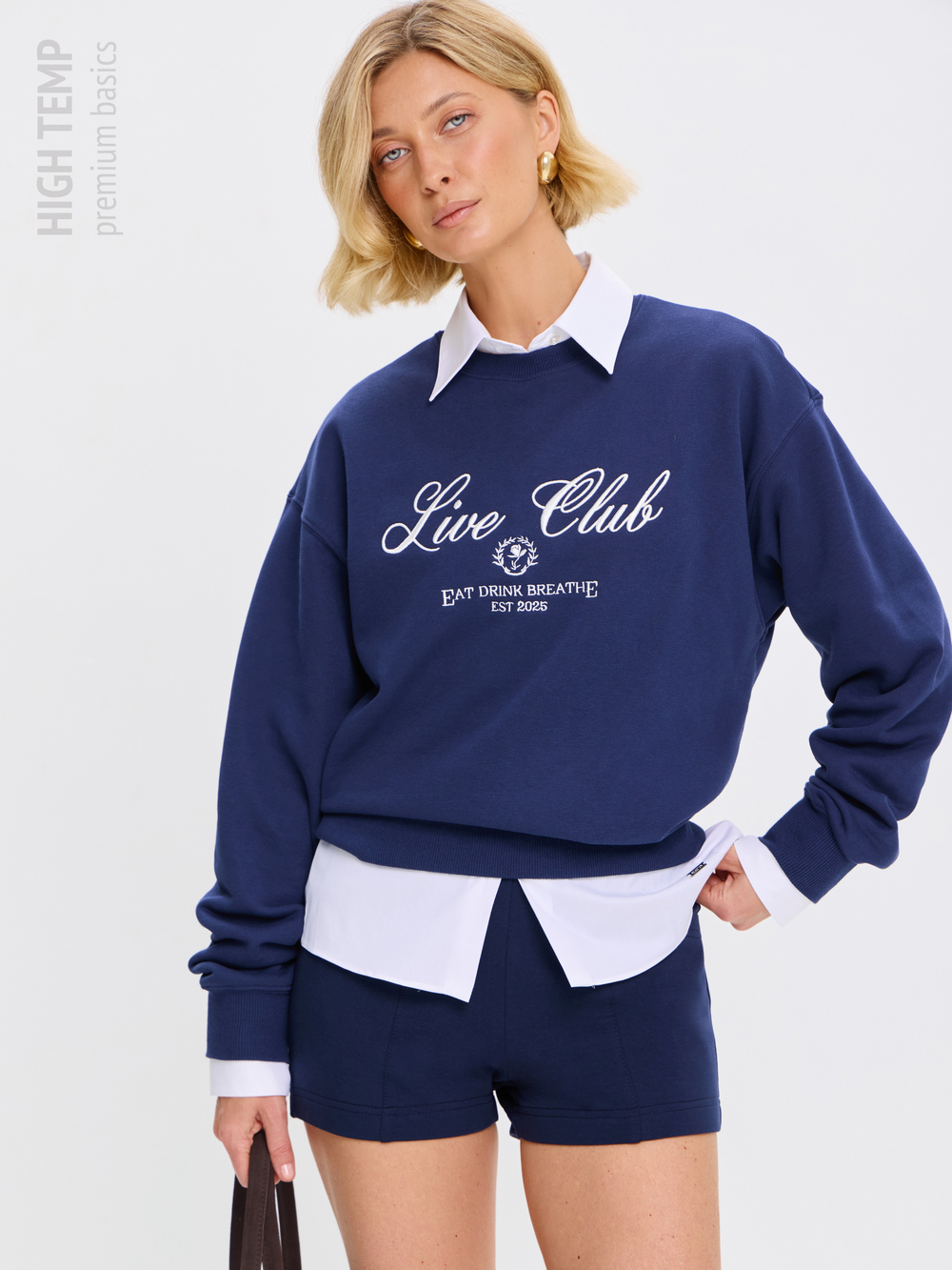 Экстра короткие шорты из футера