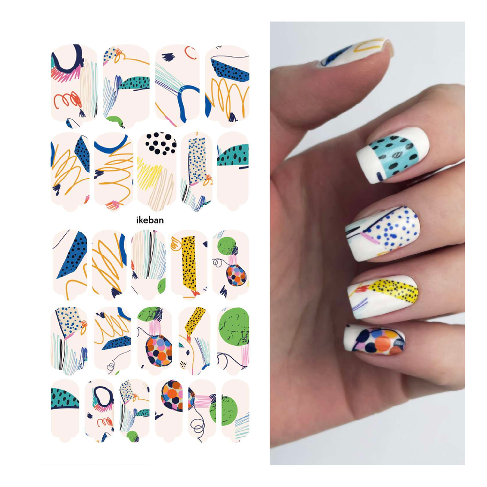 Пленки для маникюра Provocative Nails ikeban
