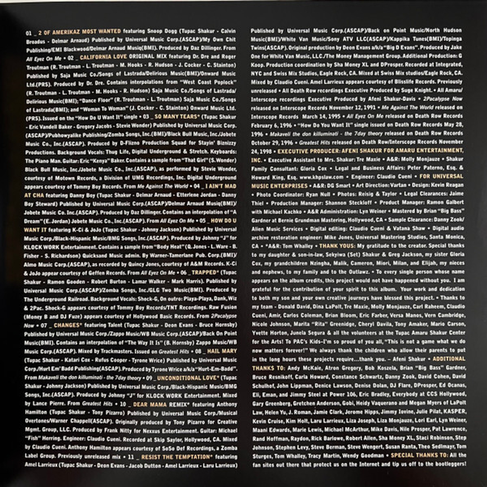 2Pac / The Best Of 2Pac — Part 1: Thug (2LP)