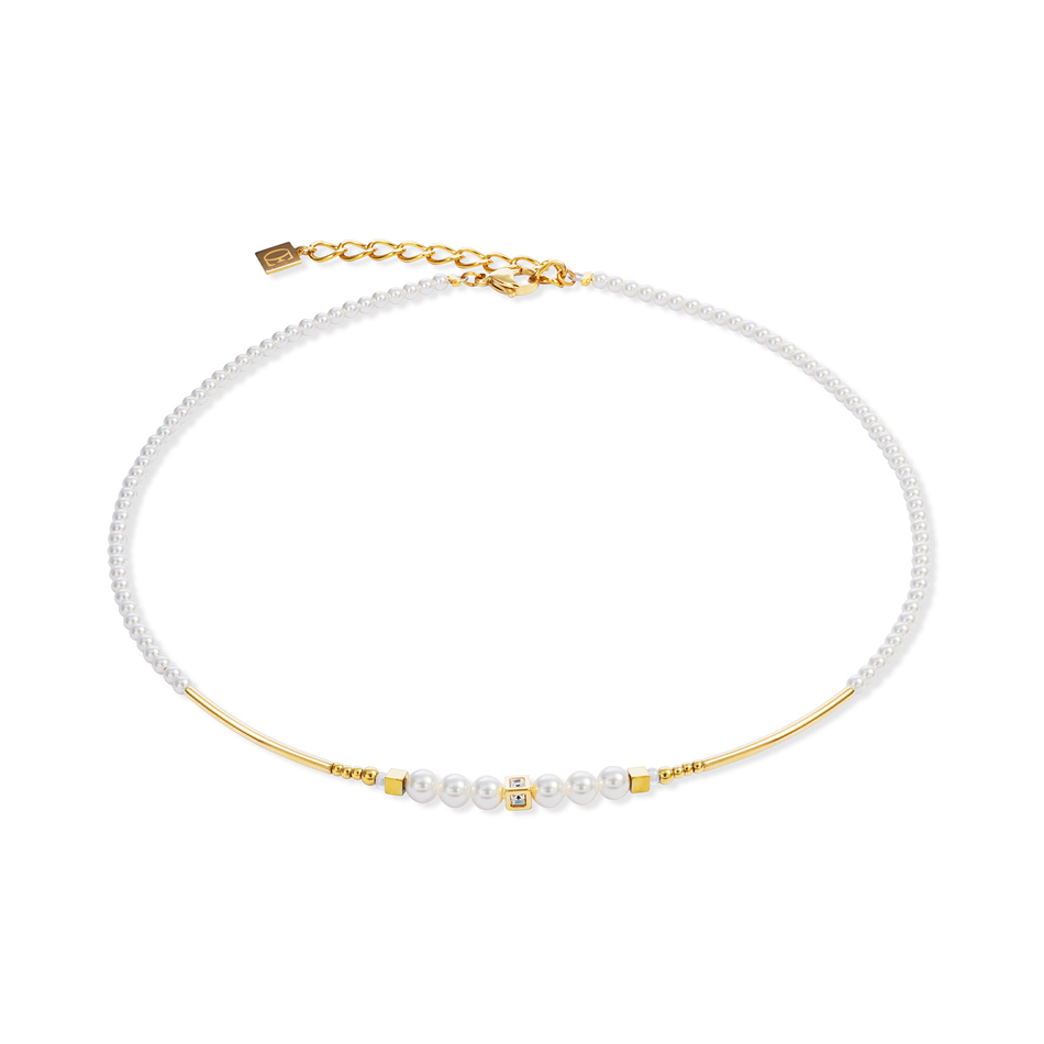 Колье Coeur de Lion White-Gold 4312/10-1416