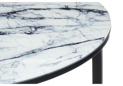 Журнальный столик Волопас 48х60 белый мрамор