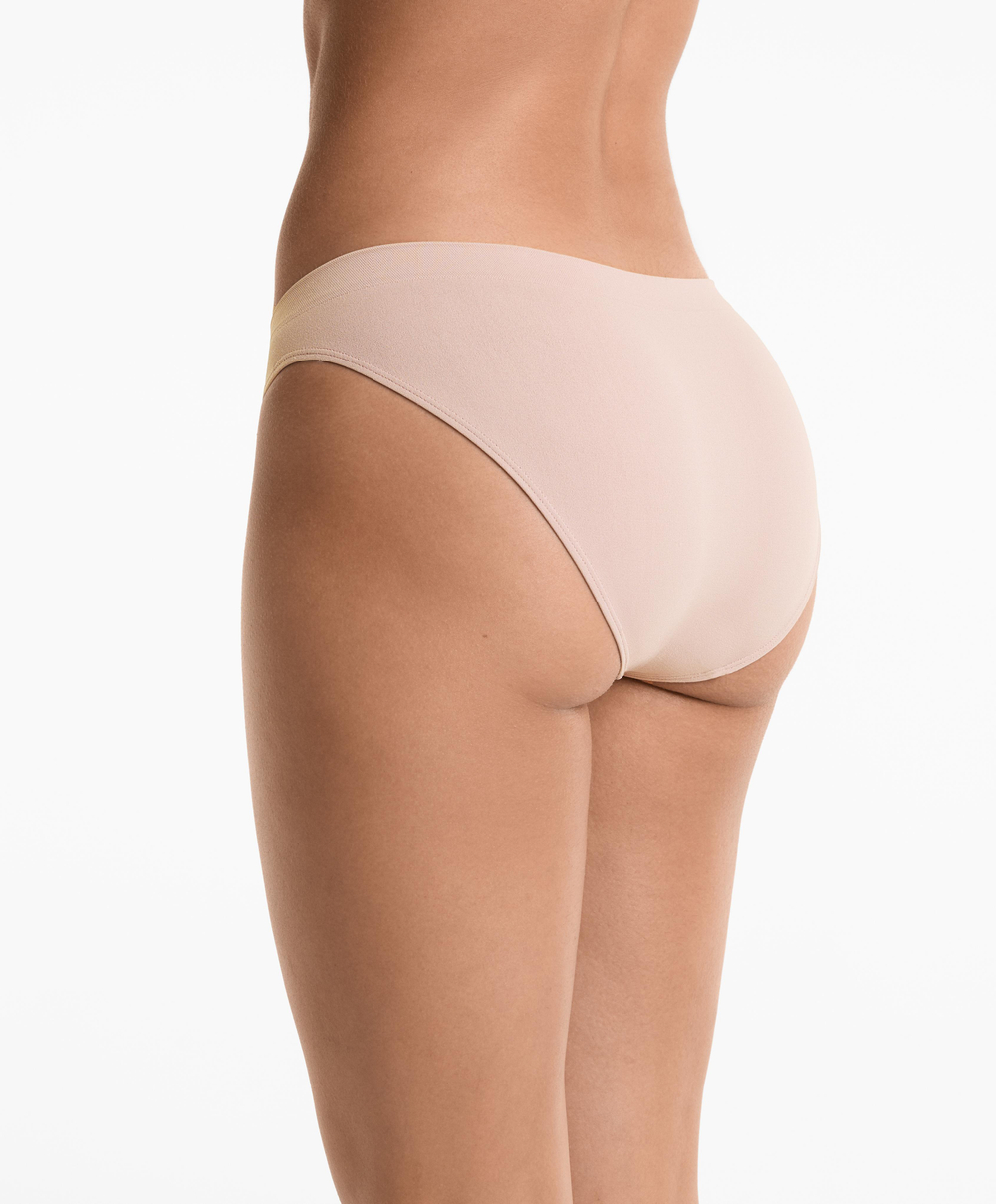 OYSHO Набор из 5 бесшовных классических трусов, розовый