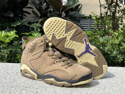 Air Jordan 6 Gore-Tex “Brown Kelp” ：FD1643-300