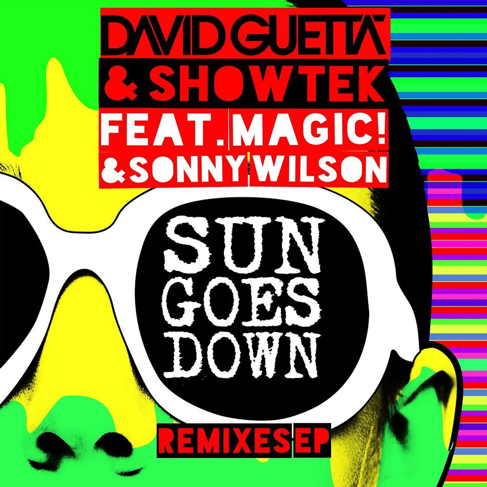 David Guetta Feat. Showtek / Sun Goes Down (Remixes EP)(12&quot; Vinyl EP)