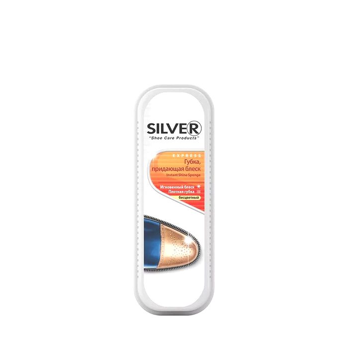 Silver Express Мини губка придающая блеск Бесцветная