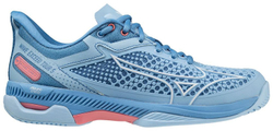 Женские теннисные кроссовки Mizuno Wave Exceed Tour 5 AC - dutch cana/white/tea rose