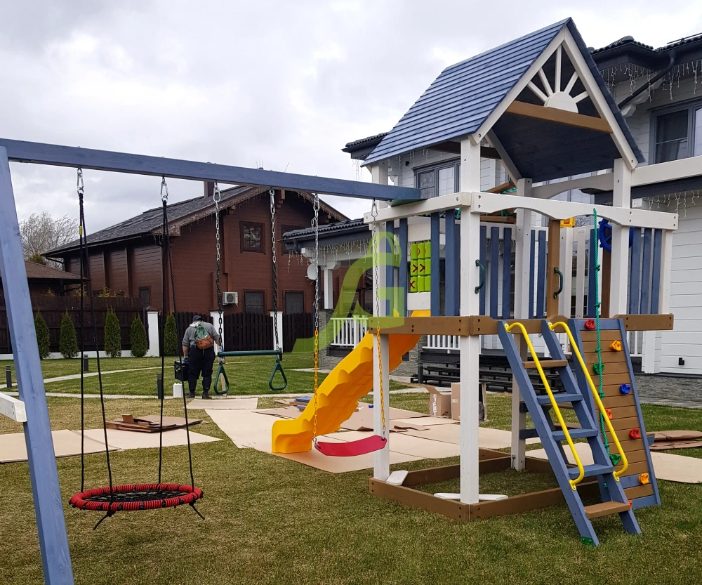 Детская площадка Шато (Дерево) (мод.1)