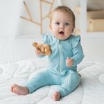 Слип на молнии с крылышками "Аква" 0+